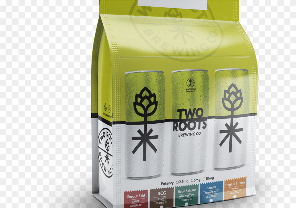 Is Two Roots Brewing The World39s First Non Alcoholic Las Vegas Releaf Dispensary, Can, Tin Free Transparent Png
