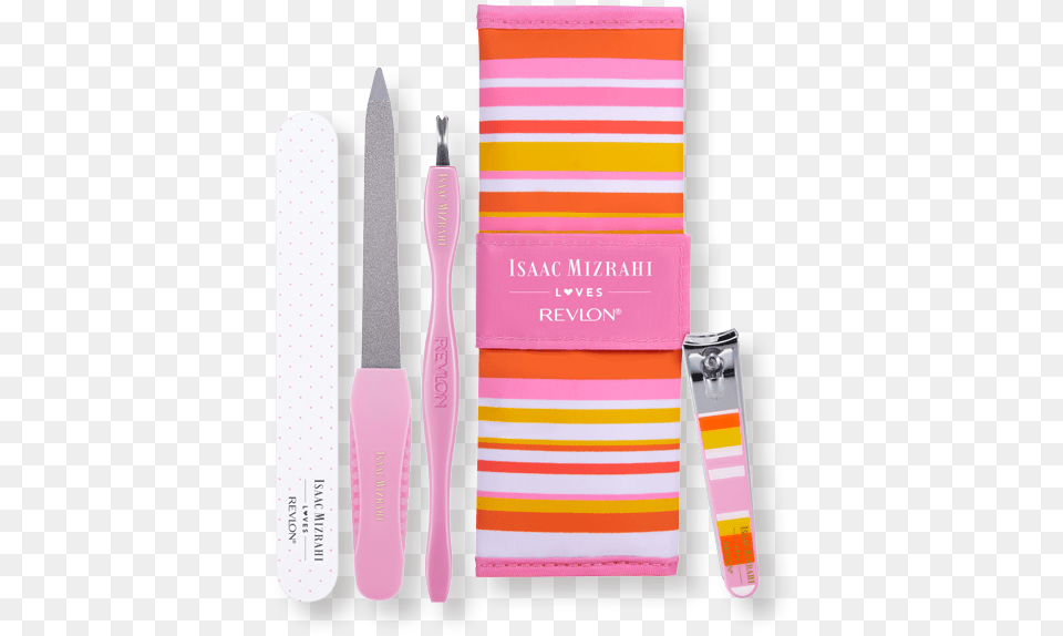 Isaac Mizrahi Loves Revlon Manicure Essentials Kit Revlon Manicure Kit, Device, Brush, Toothbrush, Tool Free Transparent Png
