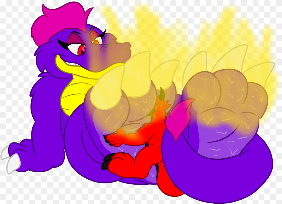 Isabel S Smelly Dragon Feet Stinky Feet Dragon, Art, Graphics, Purple Free Png
