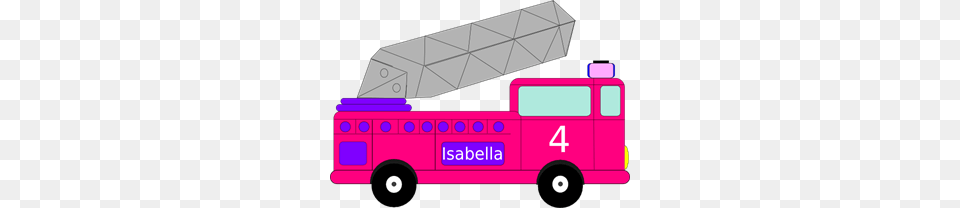 Isabella Birthday Firetruck Clip Arts For Web, Transportation, Vehicle, Fire Truck, Truck Free Png Download