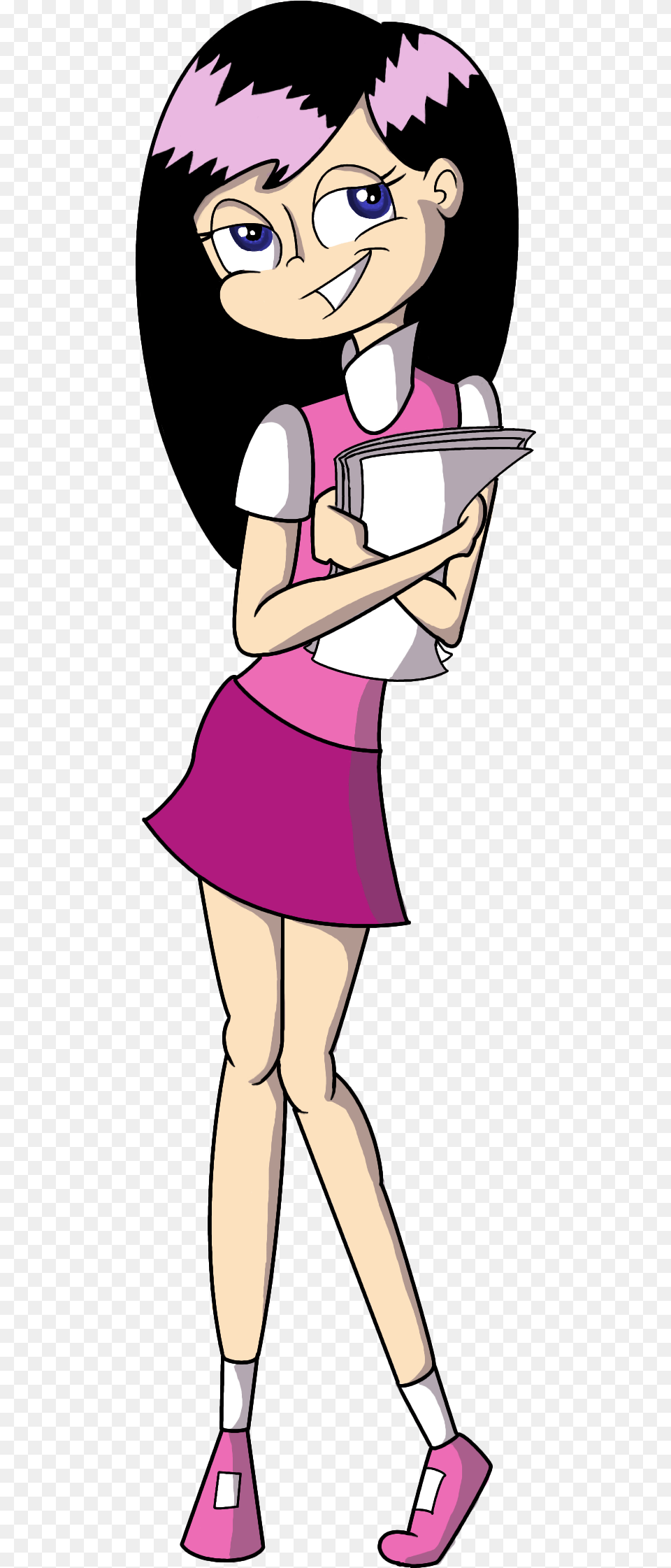 Isabella Teen Keata Kaylee Phineas And Ferb, Book, Comics, Publication, Person Free Transparent Png