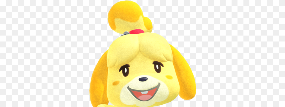 Isabelle Animal Crossing, Plush, Toy Png