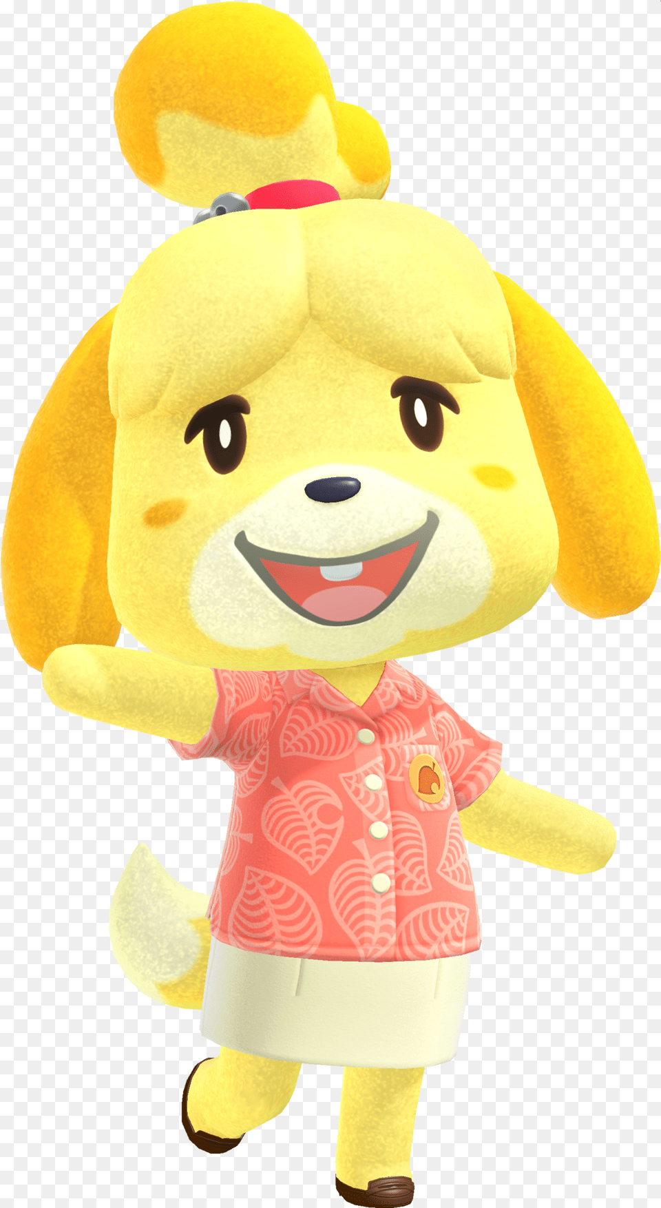Isabelle Animal Crossing Characters, Plush, Toy Free Transparent Png