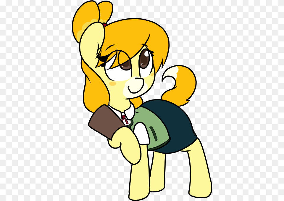 Isabelle Animal Crossing Pony, Cartoon, Baby, Person, Face Free Png