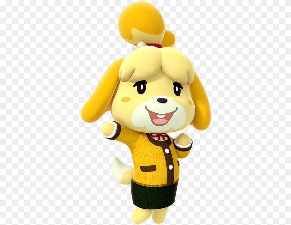 Isabelle Animal Crossing Switch Leak, Plush, Toy Png