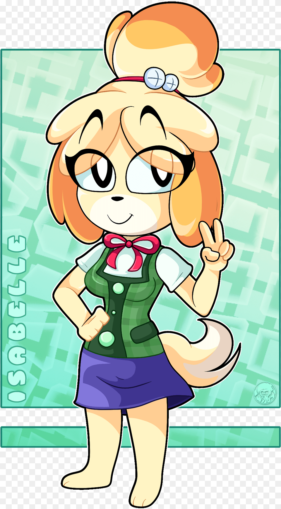 Isabelle Fat Animal Crossing Isabelle Fan Art, Baby, Book, Comics, Person Free Png