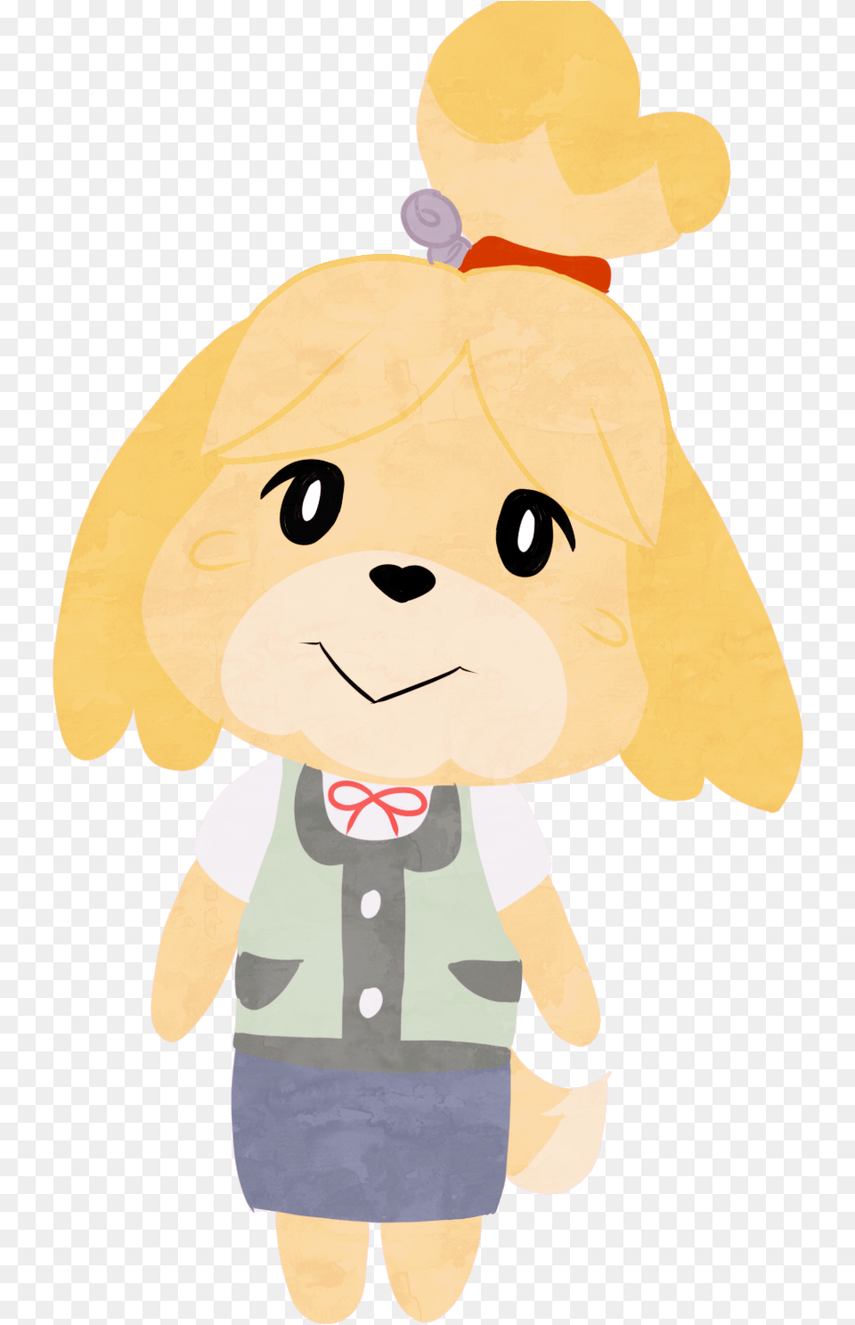 Isabelle For Nh Hype Happy, Plush, Toy, Baby, Person Free Transparent Png