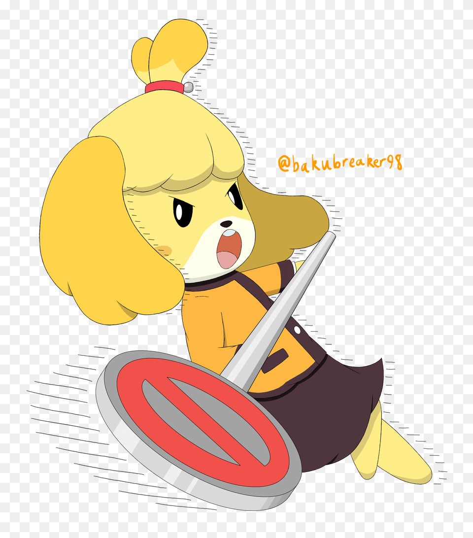 Isabelle Isabelle Animal Crossing Smash Clipart Full Isabelle Animal Crossing Sexy, Baby, Person, Face, Head Free Png