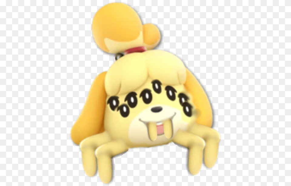 Isabelle Spider Oc Animalcrossing Happy, Plush, Toy Png Image