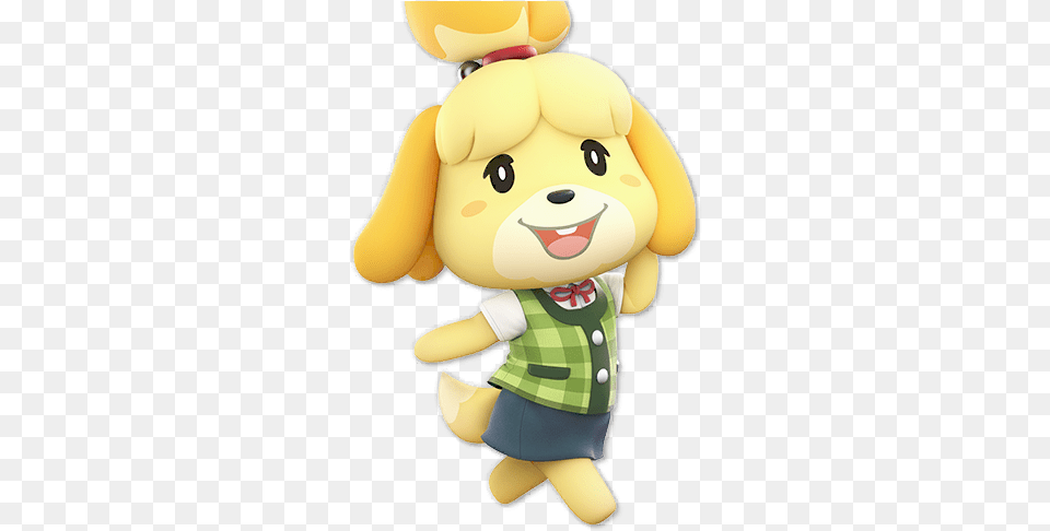 Isabelle Vs Luigi Matchup Videos Smash Bros 4 Ssbworldcom Isabelle Animal Crossing Happy, Plush, Toy, Nature, Outdoors Png Image