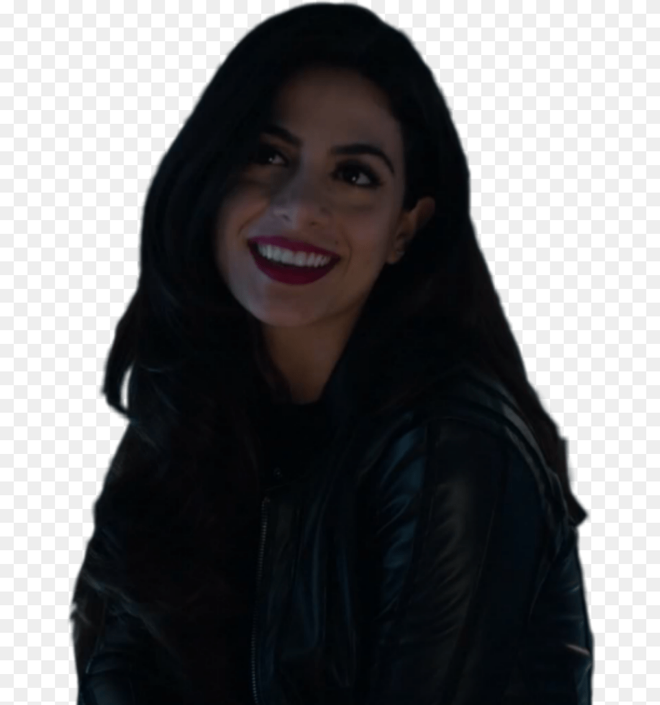 Isabellelightwood Sticker Girl, Head, Jacket, Happy, Person Png Image