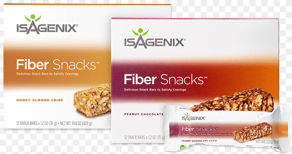 Isagenix Fibre Bars, Advertisement, Poster, Food, Produce Free Png