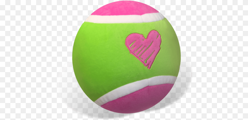 Iscream Embroidered Fleece Tennis Ball Pillow Heart, Rugby, Rugby Ball, Sport, Tennis Ball Png Image