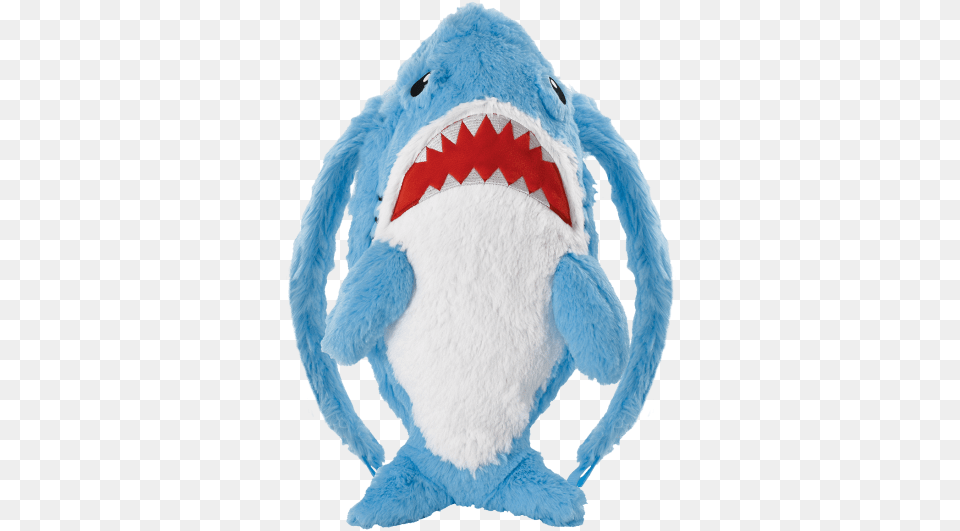 Iscream Furry Backpacks Furry Sharks, Plush, Toy, Nature, Outdoors Free Transparent Png