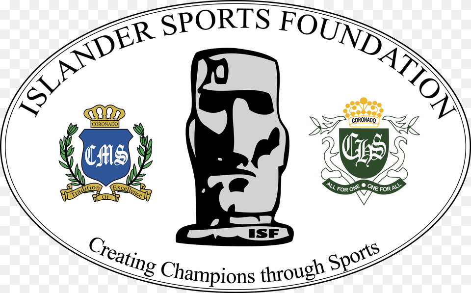 Isf Logo Islander Sports Foundation Coronado High School, Emblem, Symbol, Baby, Person Png Image