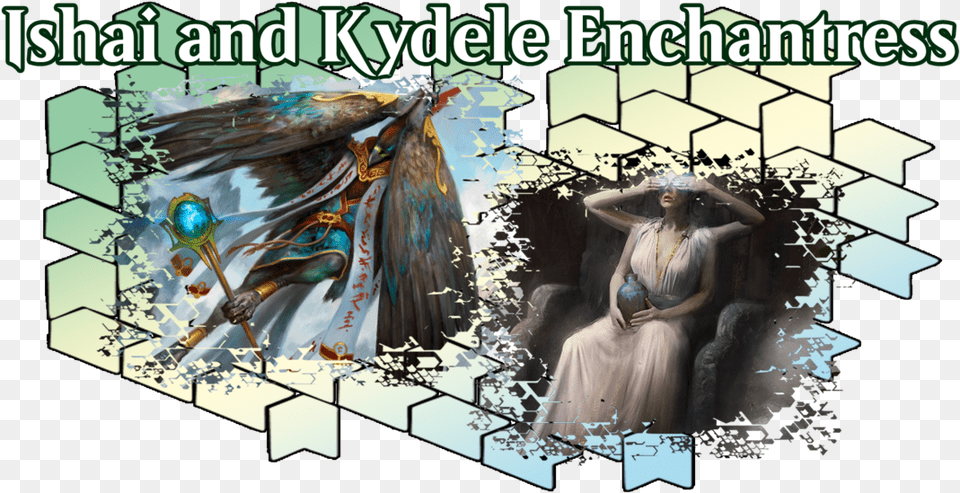 Ishai And Kydele Enchantress Magic The Gathering Ishai Ojutai Dragonspeaker Commander, Adult, Female, Person, Woman Free Png