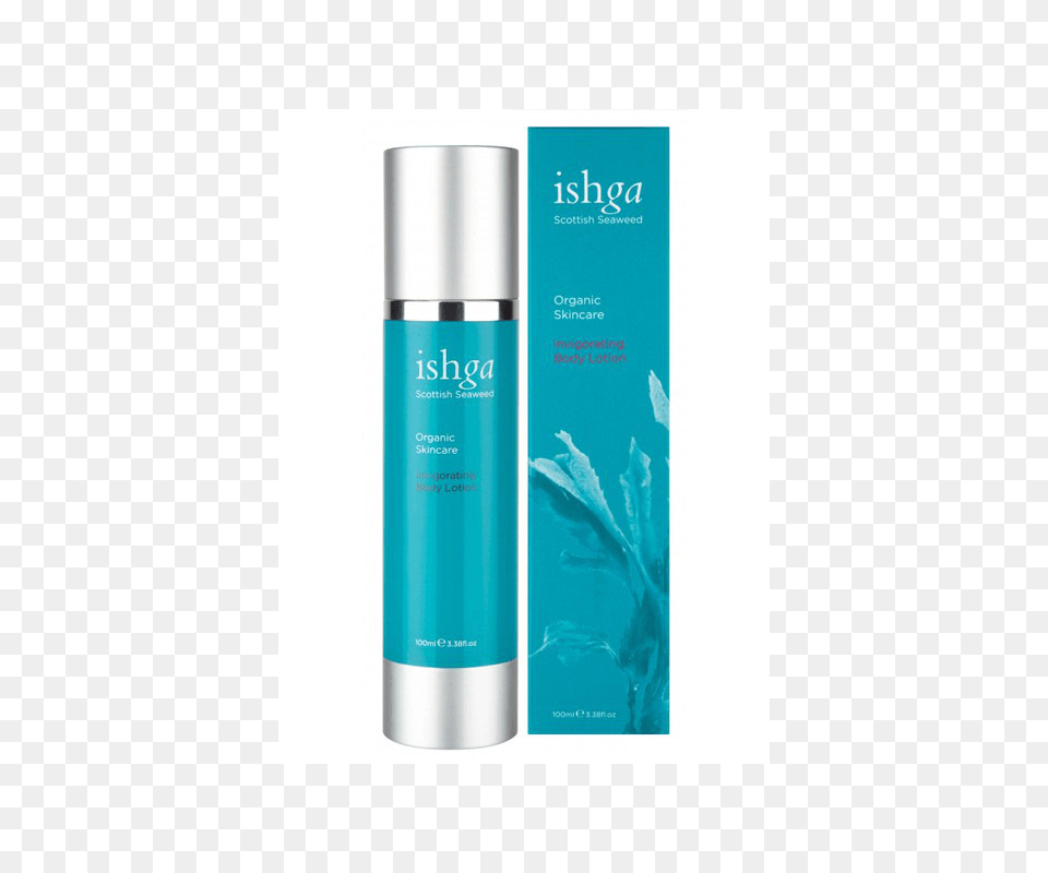 Ishga Invigorating Body Lotion, Bottle, Cosmetics, Perfume Png Image