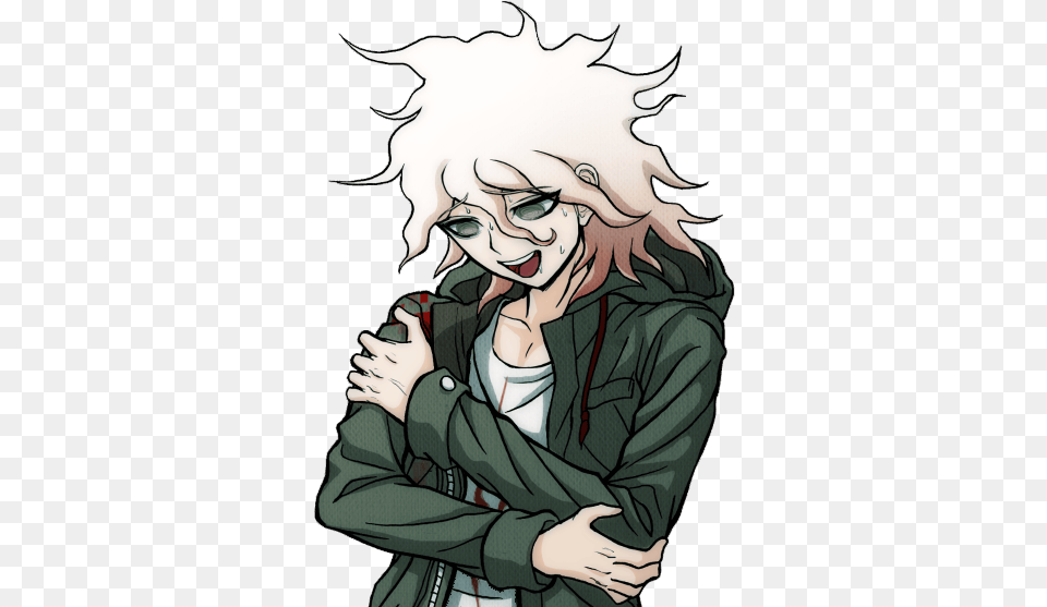 Ishimaru Is Simply Bursting With Hope There39s No Way Nagito Komaeda Servant Sprites, Publication, Book, Comics, Adult Free Png Download