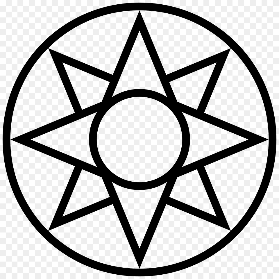Ishtar Star Symbol Simplified Clipart, Star Symbol Free Png