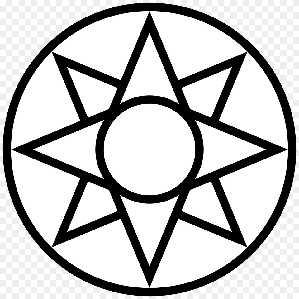Ishtar Star Symbol Simplified Clipart, Star Symbol Png