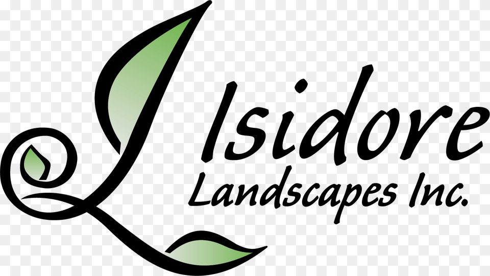 Isidore Landscapes Inc, Calligraphy, Handwriting, Text Free Transparent Png