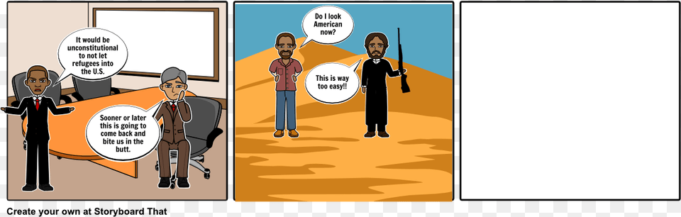Isis Bites Presidents Butt Cartoon, Book, Comics, Publication, People Png