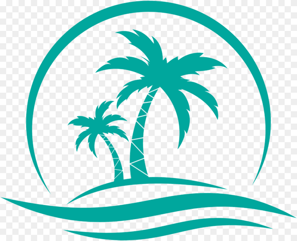 Isla Mujeres Vacation Rental Palm Trees With Turtle, Plant, Tree, Palm Tree, Nature Png