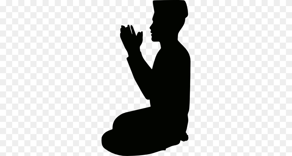 Islam, Kneeling, Person, Adult, Male Free Png Download