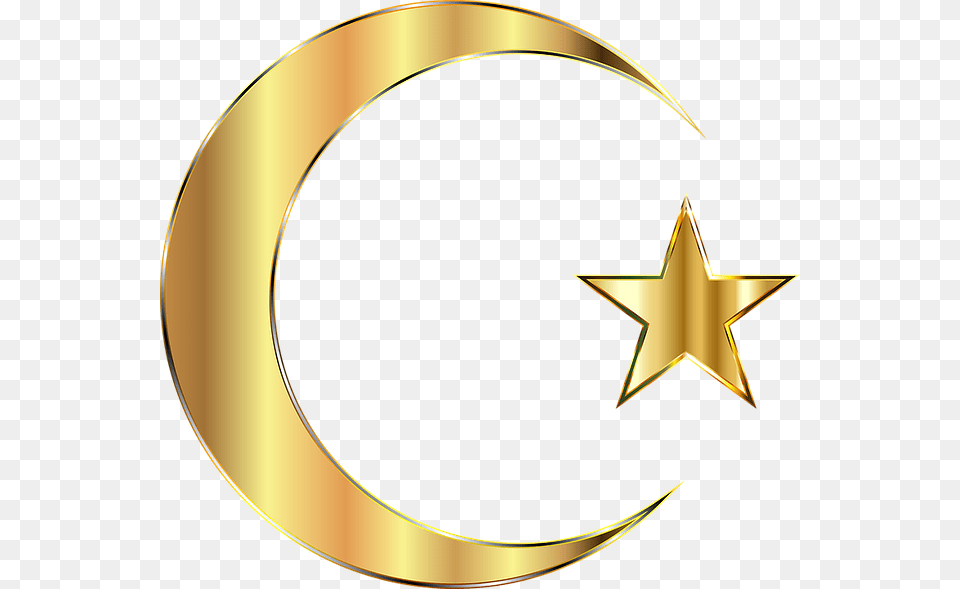 Islam, Star Symbol, Symbol, Nature, Night Png Image