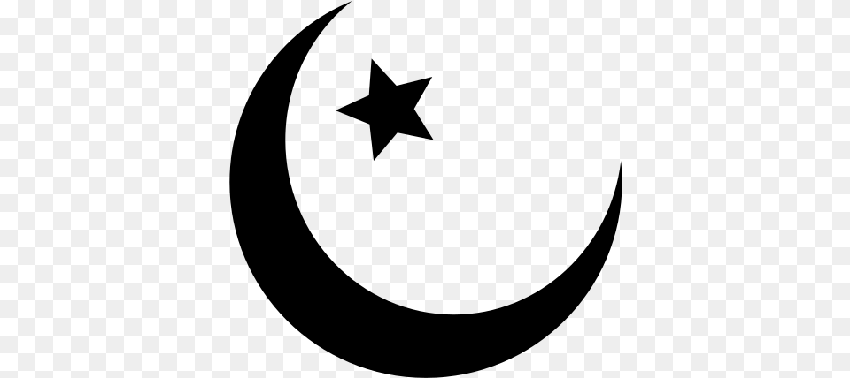 Islam Background Islam Symbol, Gray Free Png