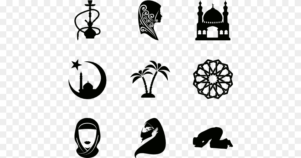 Islam File Islamic Icon, Art, Drawing Free Png Download