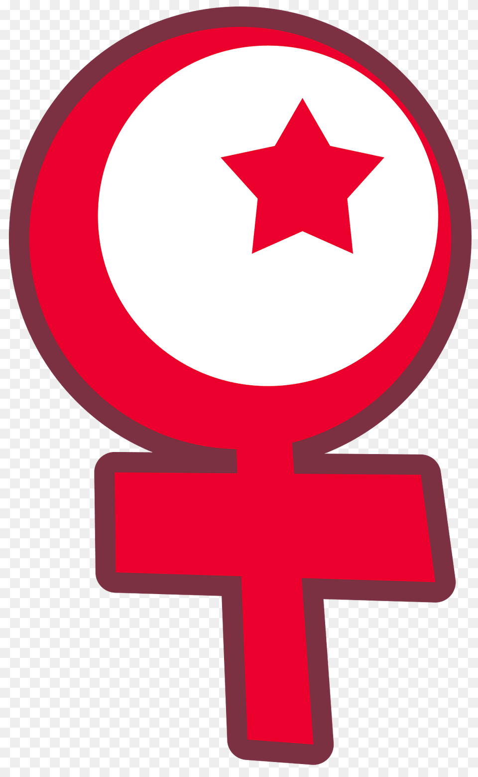 Islamic Feminism Symbol Clipart, Sign, Star Symbol Free Png