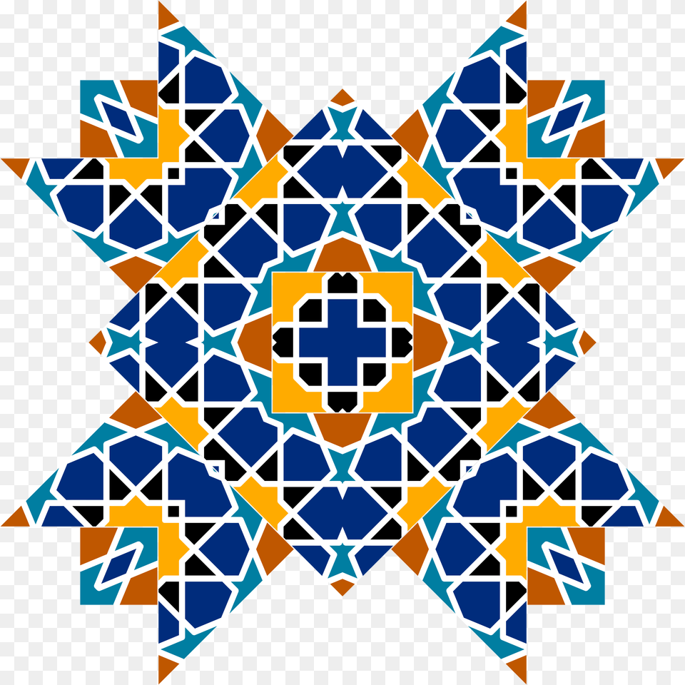 Islamic Geometric Tile Icons, Pattern, Art, Graphics, Nature Free Png Download