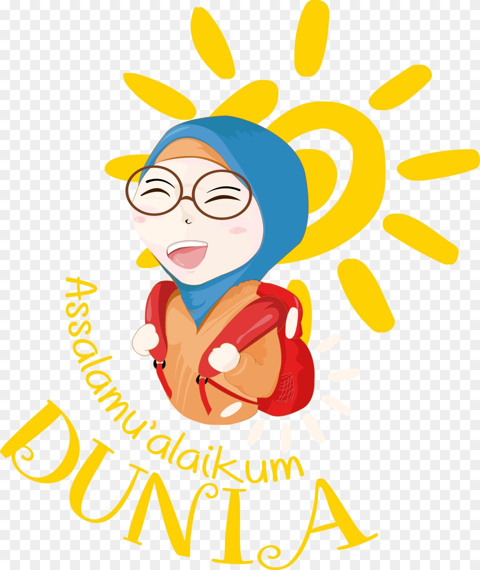 Islamic Girl Bright Sun Clip Art, Clothing, Face, Hat, Head Free Png Download