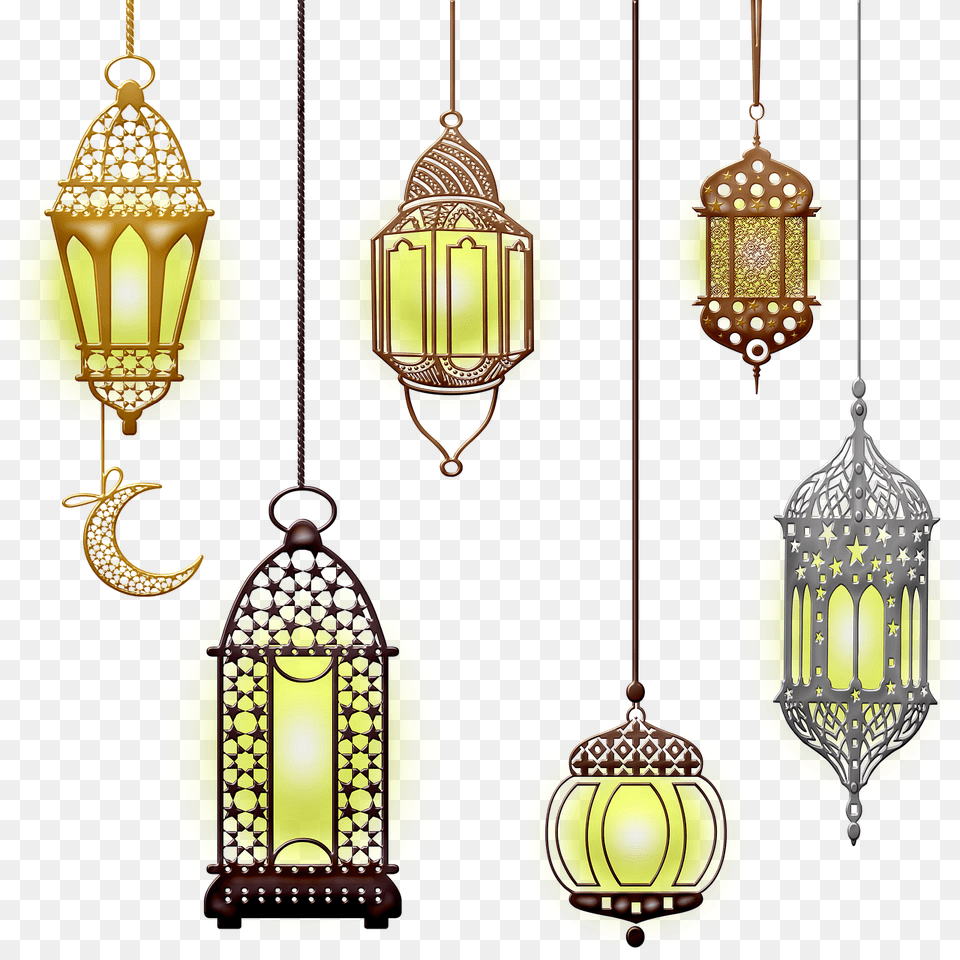Islamic Lamps Morocco Lanterns Ramadan Lamps, Chandelier, Lamp, Lighting, Light Fixture Png Image