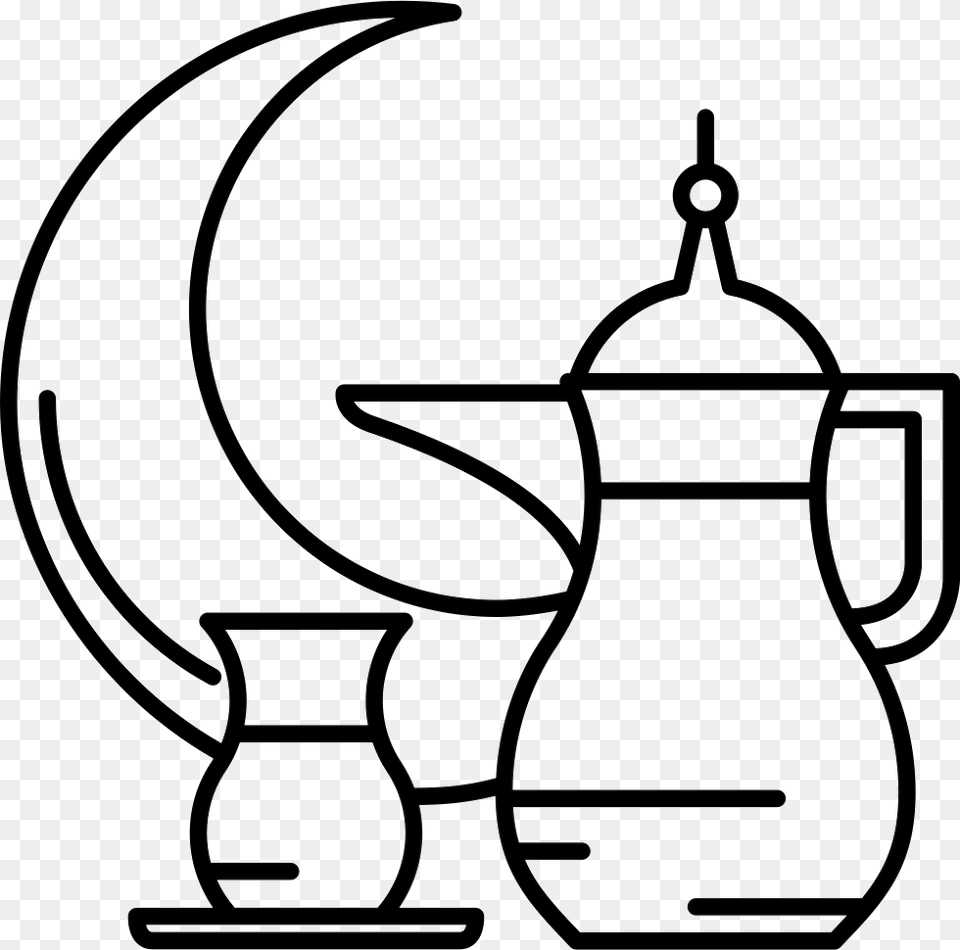 Islamic Ramadan Computer Art On Islam, Pottery, Stencil, Jug, Pot Free Png