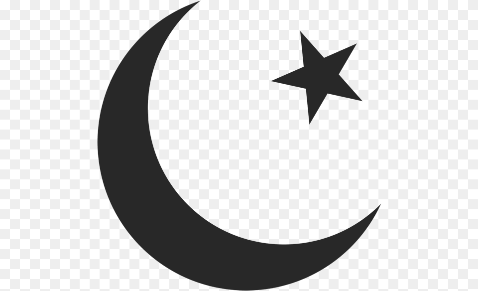 Islamic Sun And Moon, Nature, Night, Outdoors, Star Symbol Free Png