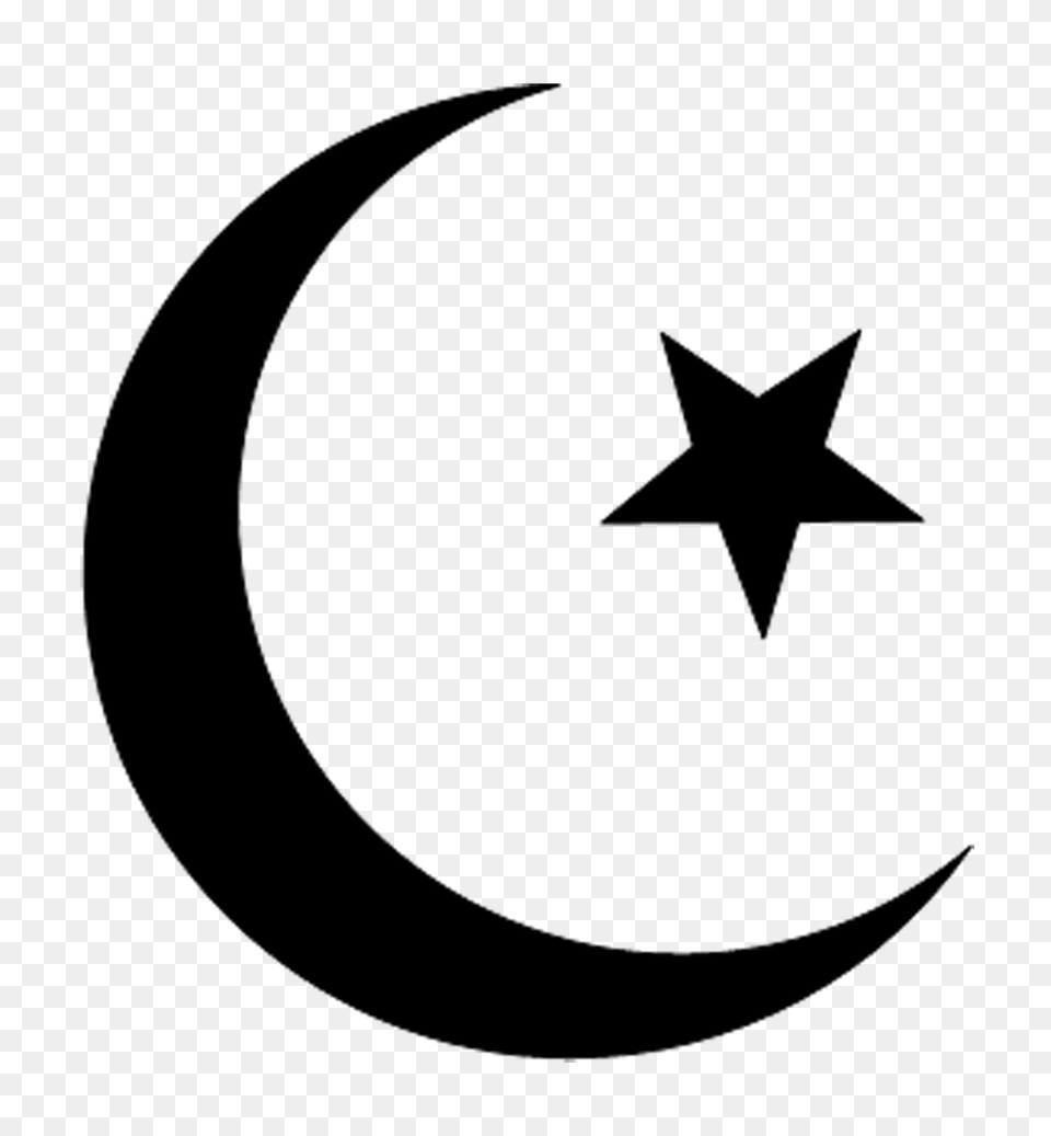 Islamic Symbol, Star Symbol, Nature, Night, Outdoors Free Png