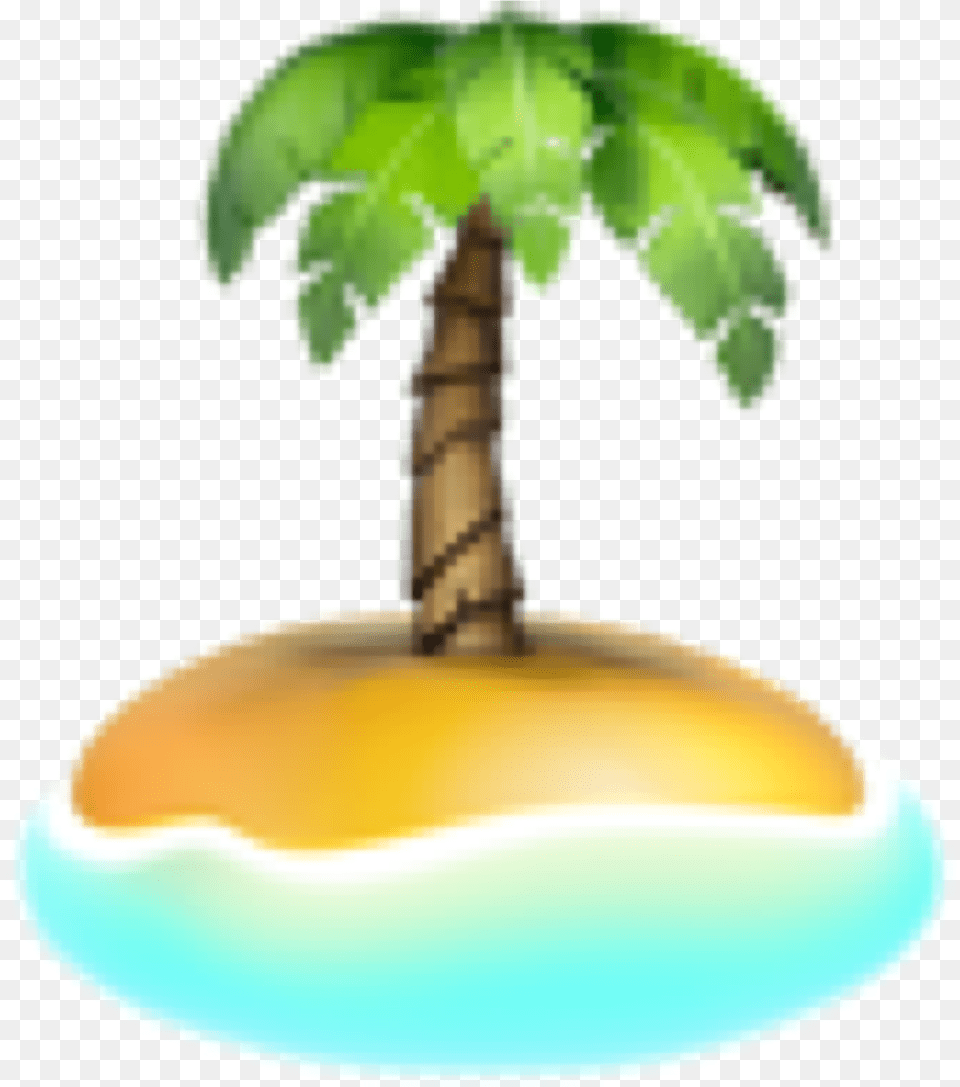 Island Beach Emoji Palme Palm Freetoedit Palm Island Emoji, Palm Tree, Plant, Tree, Food Free Png Download