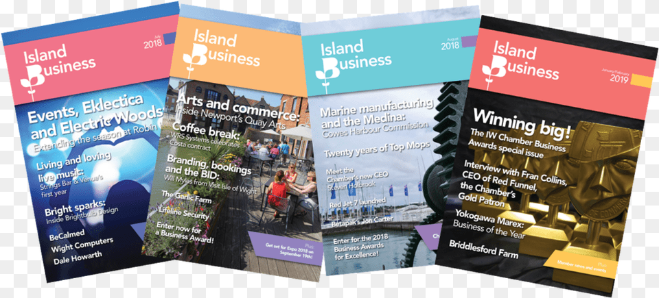 Island Business Magazine Flyer, Advertisement, Poster, Person, Clothing Free Png Download