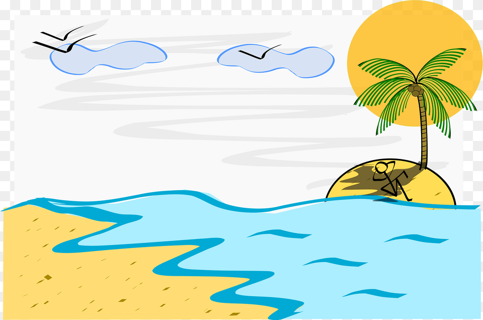 Island Clipart, Summer, Water, Sea, Outdoors Free Transparent Png