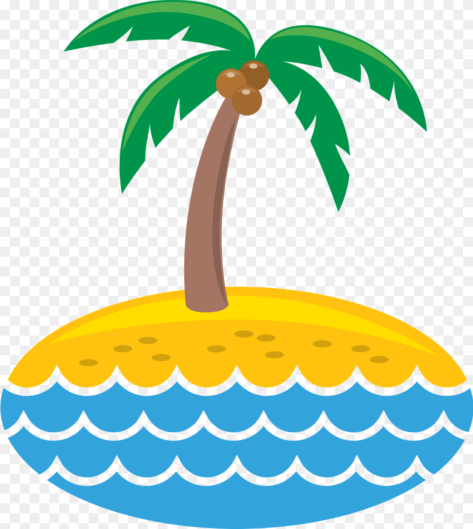 Island Clipart, Tree, Plant, Palm Tree, Summer Free Transparent Png