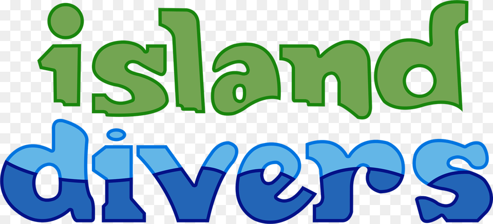 Island Divers Palawan, Green, Light, Text Free Png Download