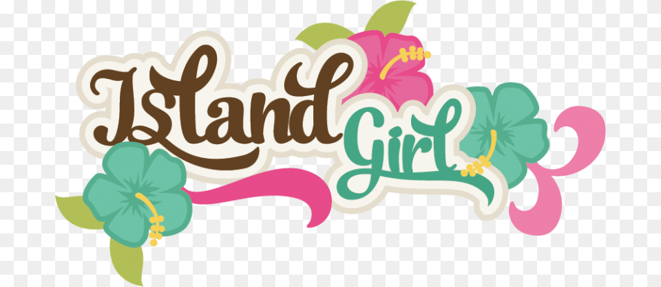 Island Girl Svg, Art, Graphics, Flower, Plant Png Image