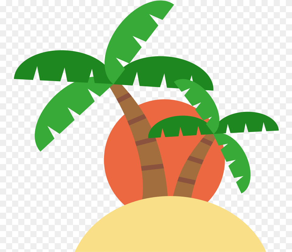 Island Icon, Plant, Vegetation, Food, Produce Png Image