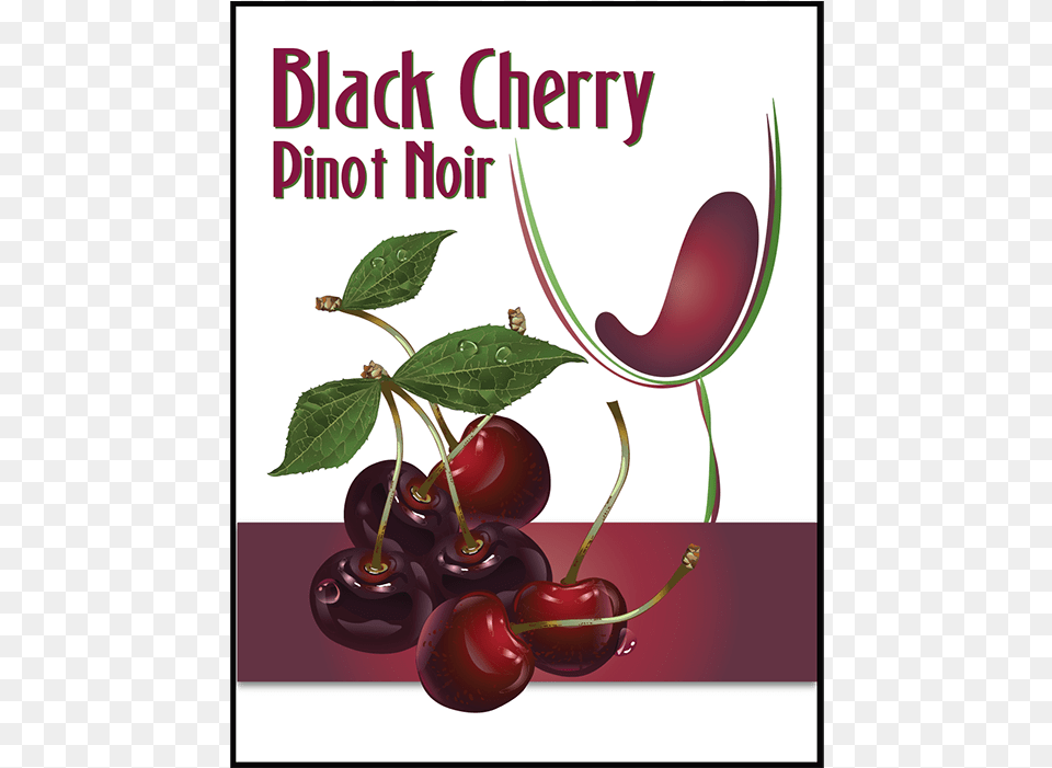 Island Mist Blackberry Labels 30 Ct, Cherry, Food, Fruit, Plant Png Image