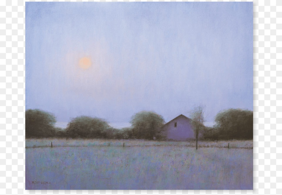 Island Twilight Oil On Linen 38 X 46 Inches Fg Barn, Architecture, Rural, Outdoors, Nature Free Png Download