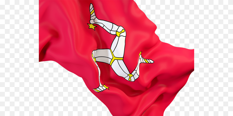 Isle Of Man Flag, Silk, Cape, Clothing, Baby Free Png Download
