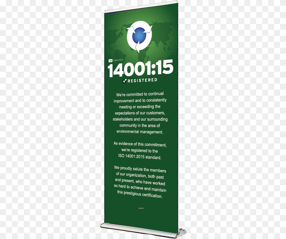 Iso Retractable Banner Flyer, Advertisement, Poster Free Png Download