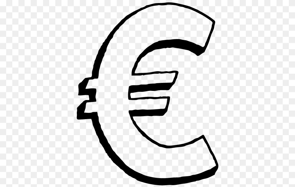 Iso 8859 1 Symbol Euro Euro Teken Code Euro Sign White, Gray Png Image